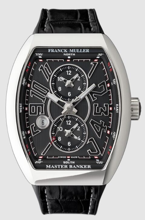 Review Franck Muller VANGUARD MASTER BANKER Replica Watch V45MBSCDT ACNR - Click Image to Close